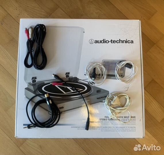 Виниловый проигрыватель audio technica AT lp 60