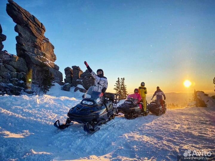 4 янв 24 Тур в Чусовой на снегоходах хп3092