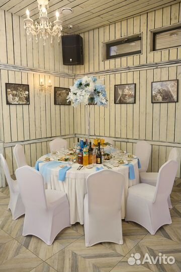 Оформление зала для свадьбы