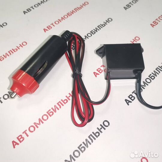 Неоновая нить для подсветки салона blue 1м