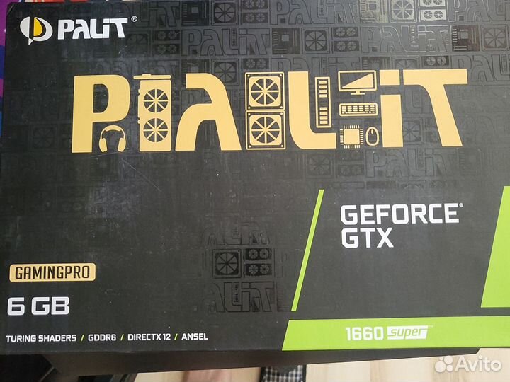 Видеокарта gtx 1660 super 6gb