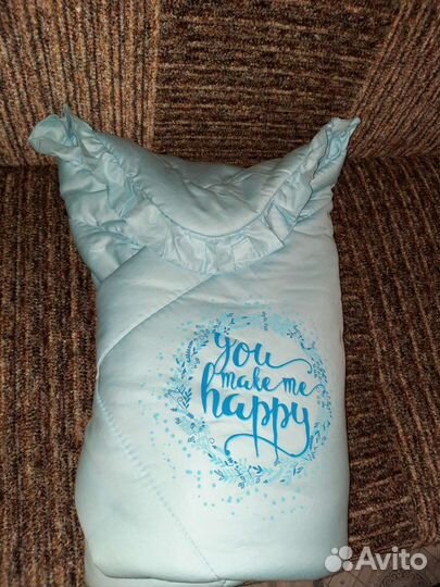 Конверт на выписку для мальчика зимний новый