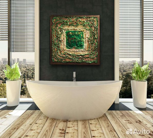 Интерьерная фактурная картина 