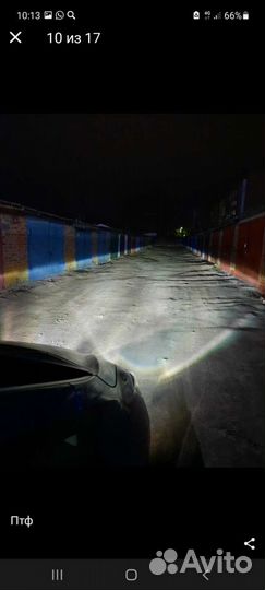 Линзовые противотуманные фары