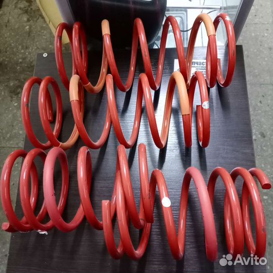 Пружины фобос спорт с занижением 50 мм ваз 2108