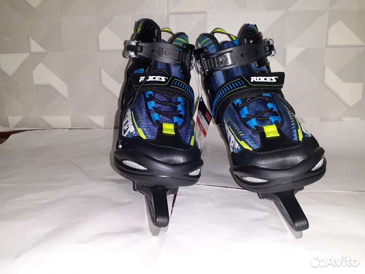 Коньки раздвижные лыжные