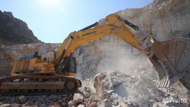970Е – один из самых крупных экскаваторов LiuGong