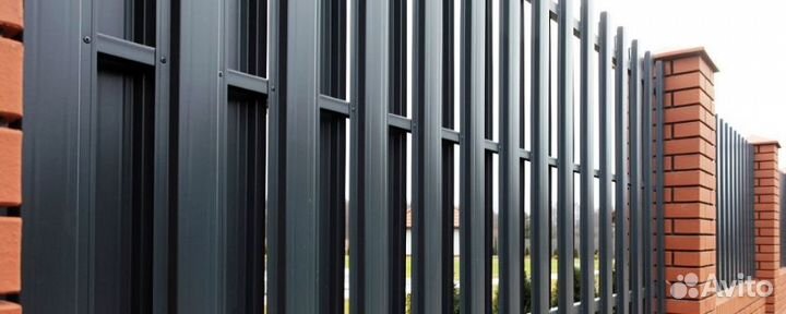 Штакетник Металлический, Евроштакетник