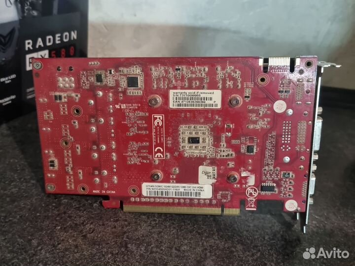 Видеокарта Palit GTS450 sonic