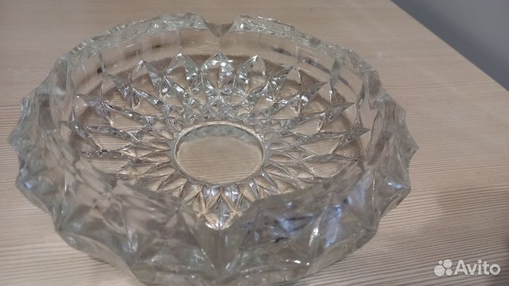 Пепельница хрустальная СССР