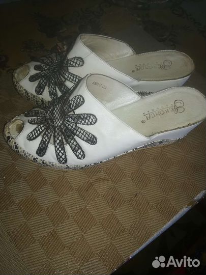 Шлепки-сабо. Турция