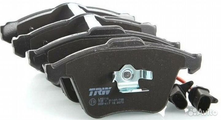 Колодки передние audi 3, a4, a6, a8, golf 4, bora