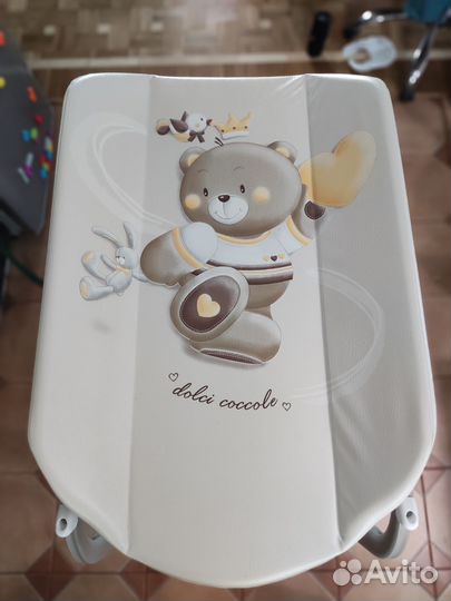 Пеленальный столик с ванночкой CAM Cambio