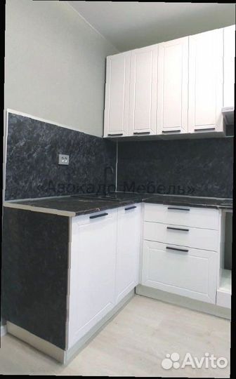Кухонный гарнитур белый модульный новый