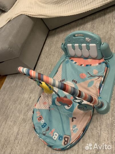 Развивающий коврик с пианино