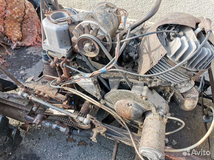 Самодельный трактор