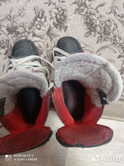 Хоккейные коньки bauer 40.5