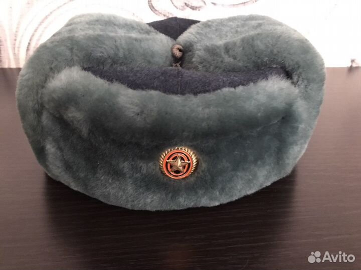 Шапка ушанка мужская