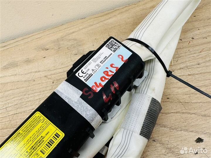 Подушка шторка передняя левая Hyundai Solaris 2