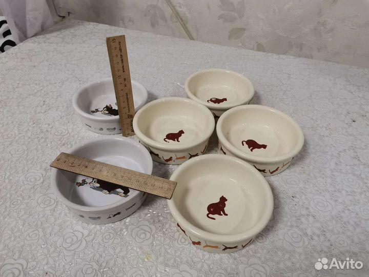 Керамические миски для домашних питомцев