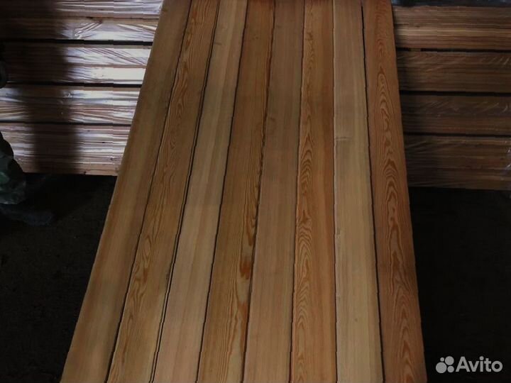 Шлифованные доски лиственницы 50x150 мм, для профе
