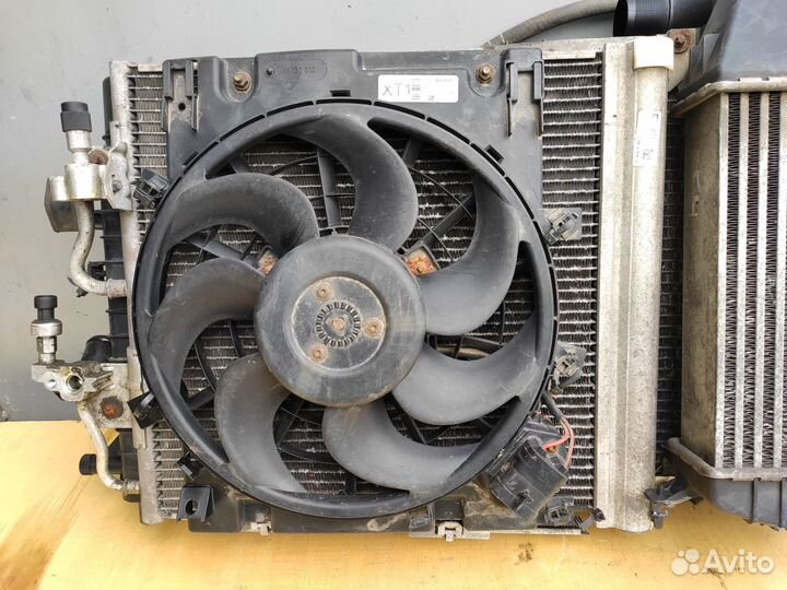 Кассета радиаторов Z17DTR Z17DTJ Astra H Zafira B