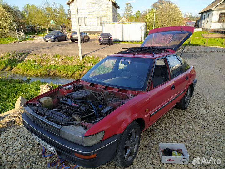 Двигатель 2E Toyota Corolla E90