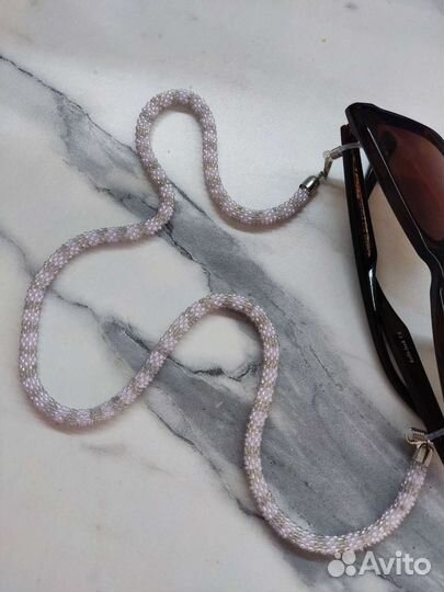 Цепочка для очков из бисера