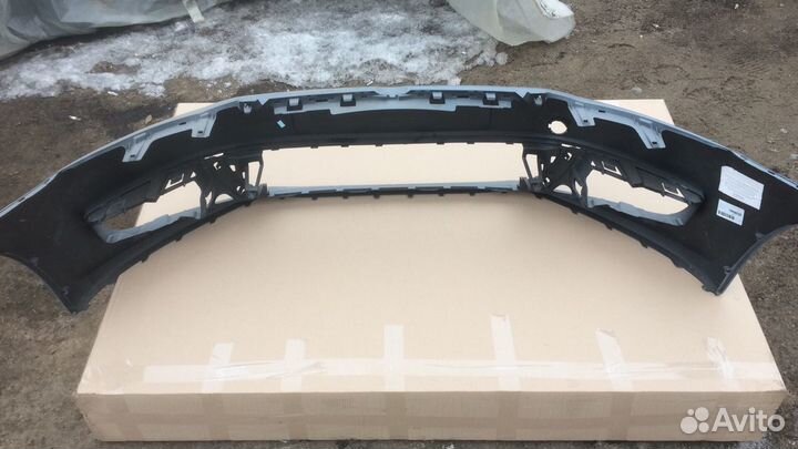 Бампер передний Polo 2009- хэтчбек