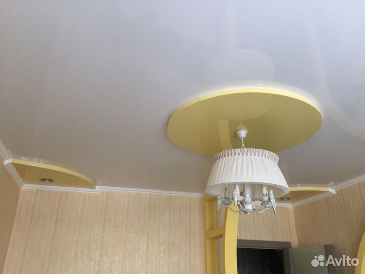 Натяжные потолки и слив потолков