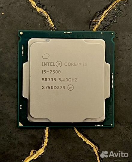 Процессор intel core i5 7500