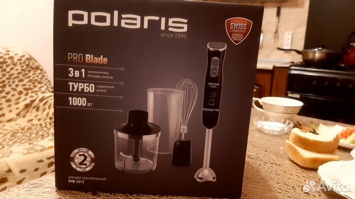 Блендер погружной polaris