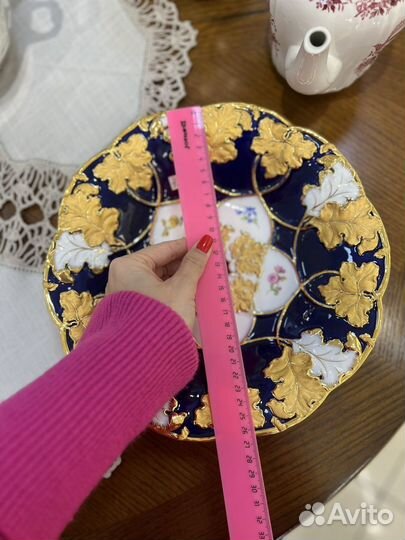 Тарелки мейсен, блюдо. Германия. Старинная