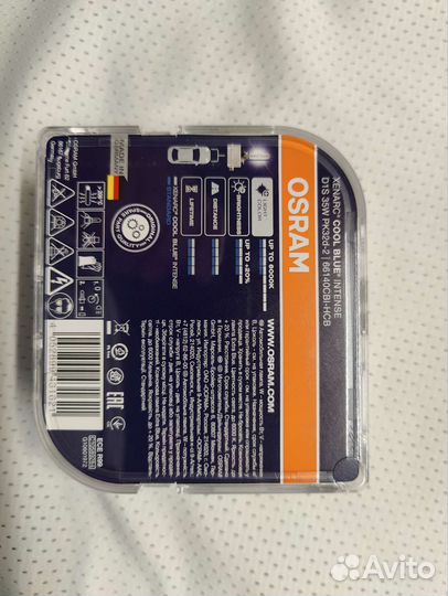 Ксеноновые лампы d1s osram