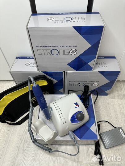 Новый аппарат для маникюра Strong 210