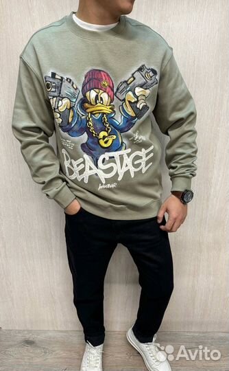 Классные оверсайзные свитшоты