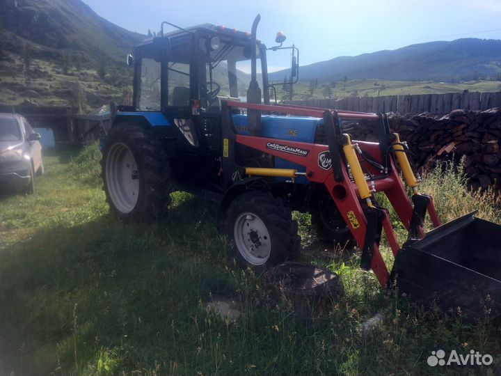 Погрузчик пку-0.9 фронтальный усиленный (для мтз)