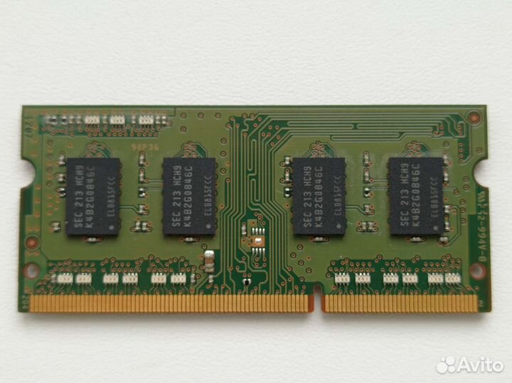 Оперативная память для ноутбука 2Gb ddr3 10600S