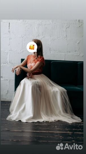 Вечернее платье в пол 40 42