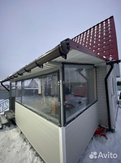 Мягкие окна для теплиц, террас, беседок