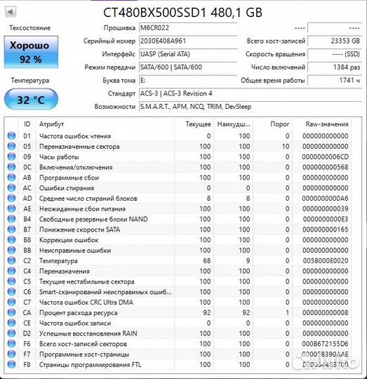 Ssd SATA 2.5 1tb