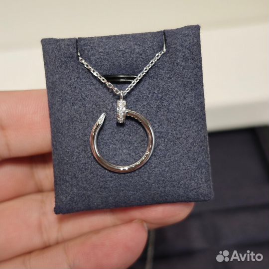 Колье Cartier juste un clou белое золото