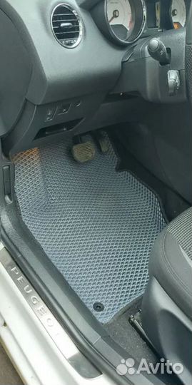 Автоковрик EVA в Хëндай Элантра 3D с бортами