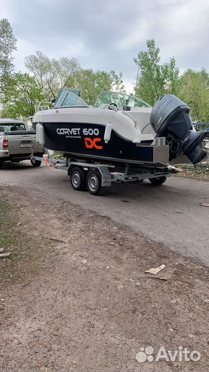 Алюминиевый катер Корвет 600