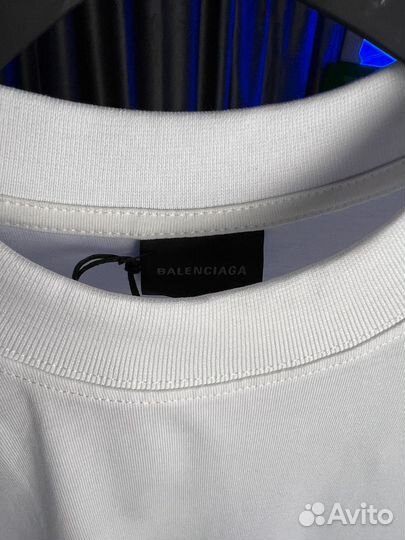 Футболка Balenciaga c кристаллами