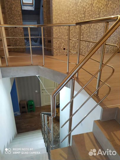 Перила, поручни, ограждения из нержавеющей стали