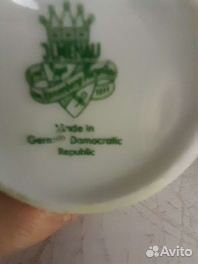 Кофейный сервиз Роза Немецкий фарфор