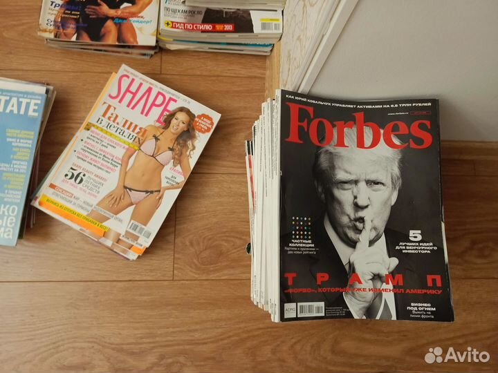 Журналы Авторевю, сила красота, Форбс, Mens Health