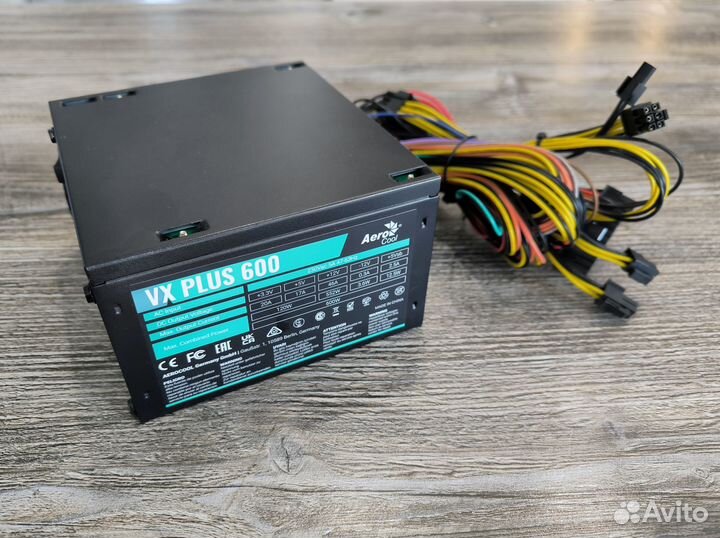 Блок питания ATX AeroCool VX plus 600W