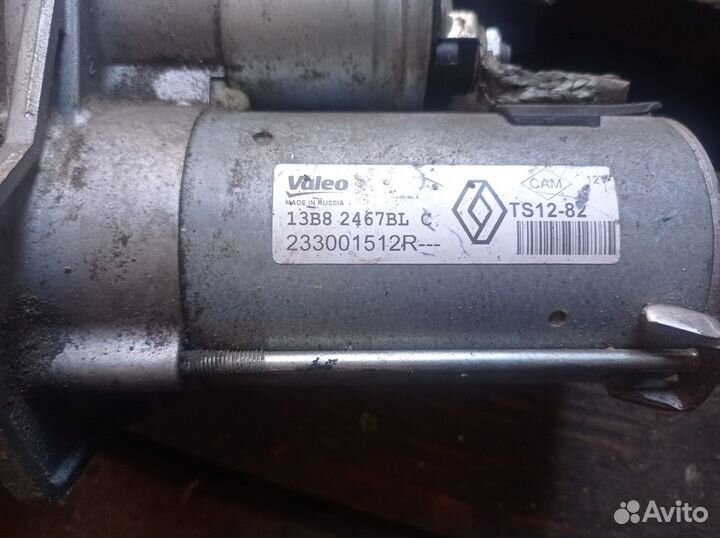 Стартер рено дастер